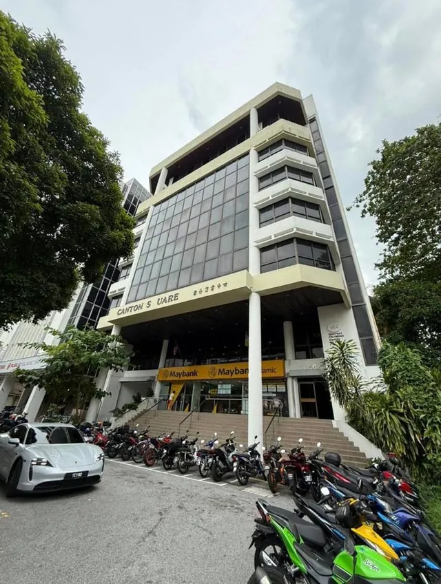 Canton Square on Jalan Cantonment, Penang, the building our office is in
